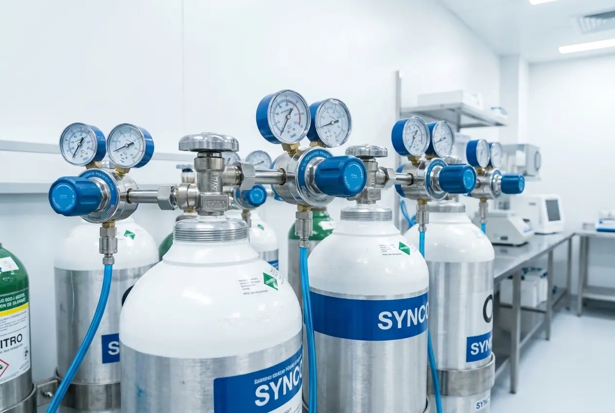 Cilindros de gas medicinal SYNCOR
