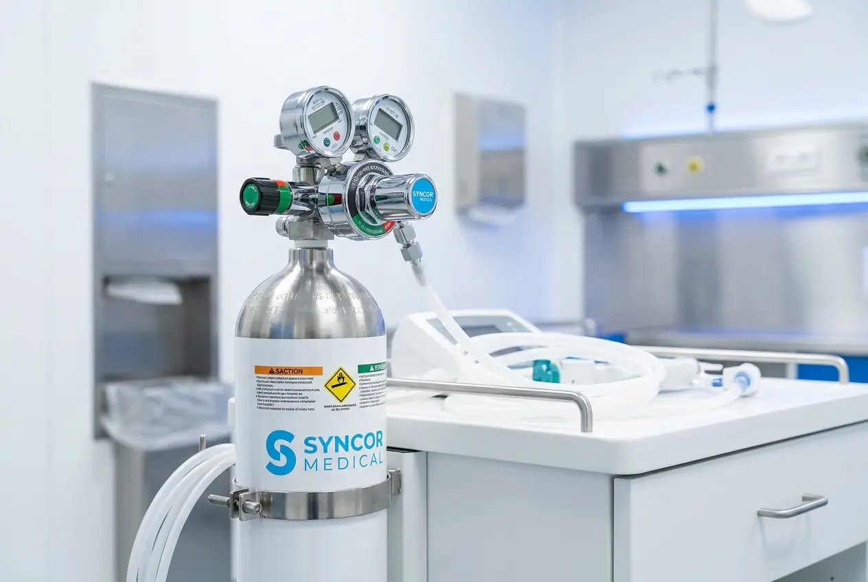 Línea de envasado de gases medicinales SYNCOR